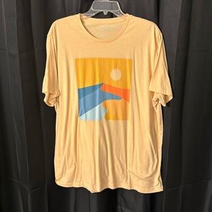 Men’s Old Navy Orange Classic T-Shirt XL